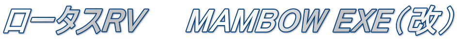ロータスRV　　MAMBOW EXE（改）